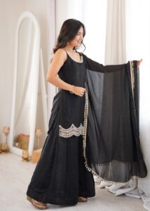 Presenting New women ethnic wear Top Bottom with dupatta set - Image 8