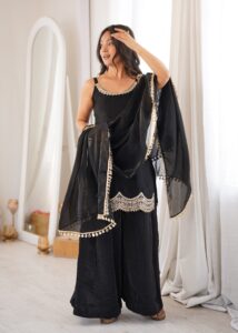 Presenting New women ethnic wear Top Bottom with dupatta set - Image 9