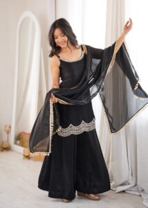 Presenting New women ethnic wear Top Bottom with dupatta set - Image 10