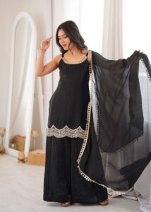 Presenting New women ethnic wear Top Bottom with dupatta set - Image 6