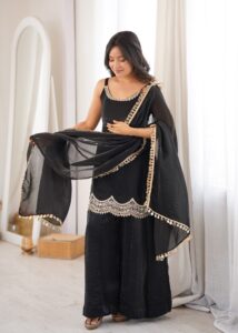 Presenting New women ethnic wear Top Bottom with dupatta set - Image 12