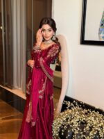 Presenting New Designer kurti Plazzo with dupatta set - Image 9