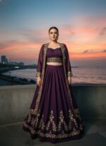 Launching New Designer Trending indo-western Lahenga choli set collection - Image 3