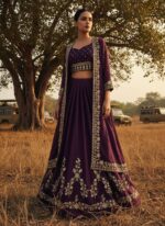 Launching New Designer Trending indo-western Lahenga choli set collection - Image 11