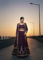 Launching New Designer Trending indo-western Lahenga choli set collection - Image 4
