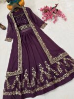 Launching New Designer Trending indo-western Lahenga choli set collection - Image 16