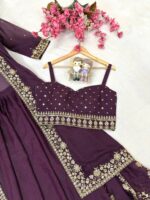 Launching New Designer Trending indo-western Lahenga choli set collection - Image 14
