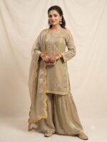 Presenting New Designer Kurta plazzo with Dupatta set