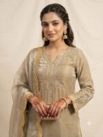 Presenting New Designer Kurta plazzo with Dupatta set - Image 4