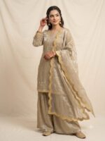 Presenting New Designer Kurta plazzo with Dupatta set - Image 2