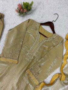 Presenting New Designer Kurta plazzo with Dupatta set - Image 7