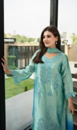 Presenting New Designer Premium Quality Top Pant with dupatta set - Image 4