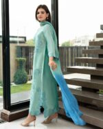 Presenting New Designer Premium Quality Top Pant with dupatta set - Image 7