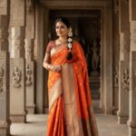 Presenting New Designer Printed Banarsi saree collection