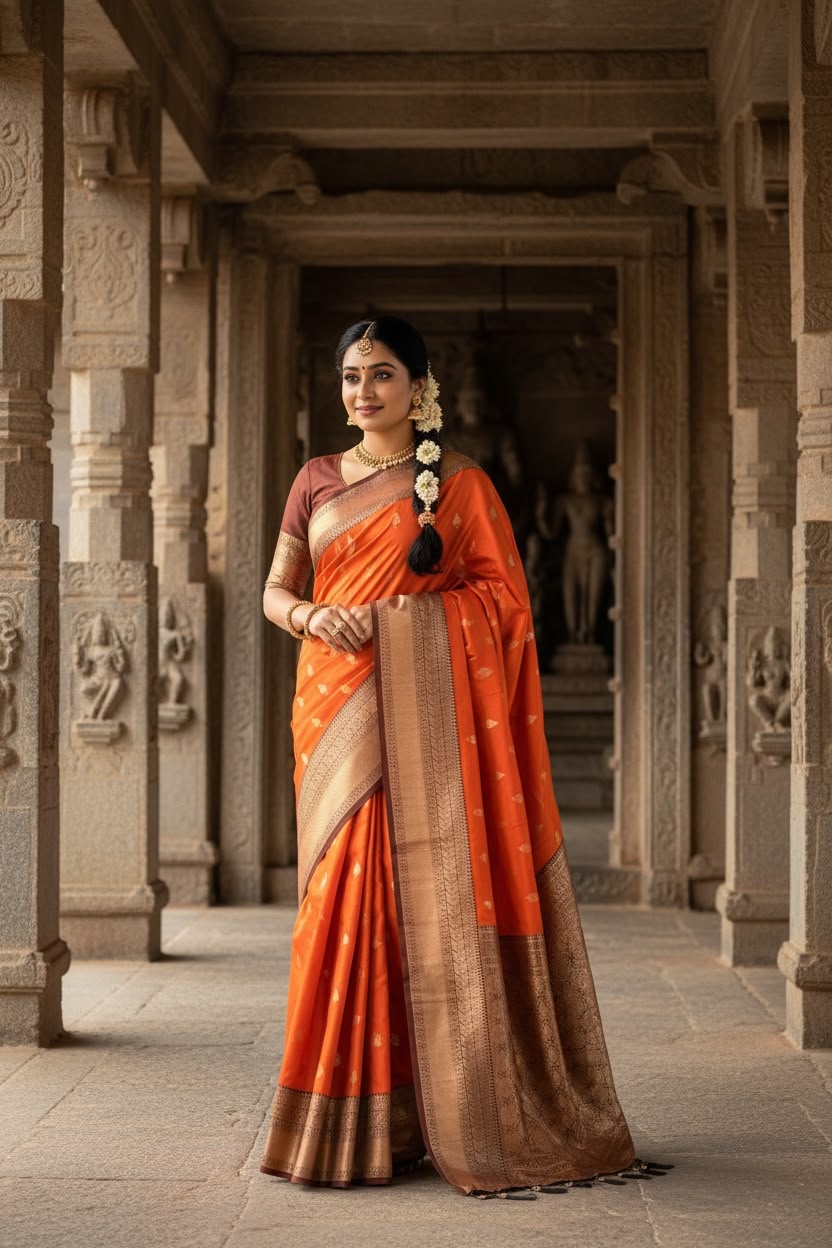 IMG-20260730-WA0035 Presenting New Designer Printed Banarsi saree collection - Image 1