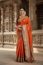 Presenting New Designer Printed Banarsi saree collection - Image 3