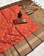 Presenting New Designer Printed Banarsi saree collection - Image 6