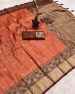 Presenting New Designer Printed Banarsi saree collection - Image 7