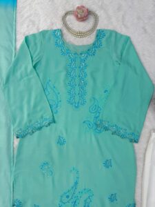 Presenting New Designer Premium Quality Top Pant with dupatta set - Image 19