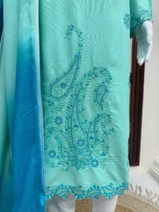 Presenting New Designer Premium Quality Top Pant with dupatta set - Image 14