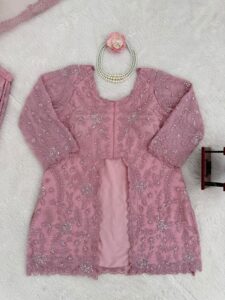 Presenting New Designer Embroidery design Top Plazzo with dupatta set - Image 15