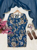 Presenting New Designer Trending floral Digital print kurti sharara with dupatta set - Image 13