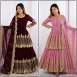 Presenting New Designer Embroidery design Top pent with dupatta set - Image 14