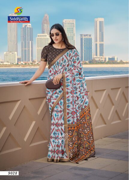Presenting New Soft cotton silk base bengali tant printed saree collection