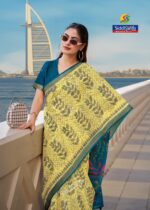 Presenting New Soft cotton silk base bengali tant printed saree collection - Image 4