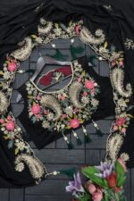 Presenting New Designer Trending party wear shrug with sharara collection - Image 6