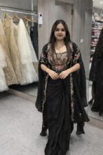 Presenting New Designer Trending party wear shrug with sharara collection - Image 5