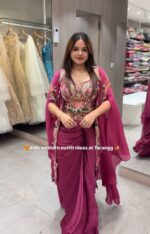 Presenting New Designer Trending party wear shrug with sharara collection - Image 4