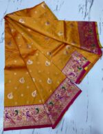 Presenting New Designer Printed pathani silk saree collection - Image 7