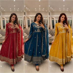 Launching New Designer Anarkali Gown collection - Image 36
