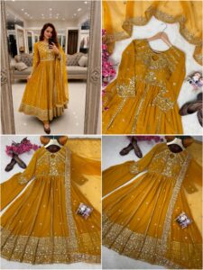 Launching New Designer Anarkali Gown collection - Image 33