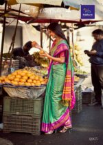 Presenting New Kanjivaram kanchipuram Banarasi silk saree collection - Image 4