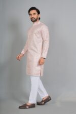 Presenting New Designer Trending printed Kurta pajama set for men wear - Image 10