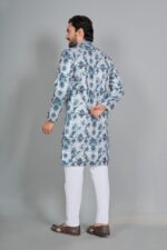 Presenting New Designer Trending printed Kurta pajama set for men wear - Image 14