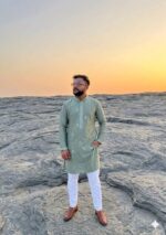 Presenting New Trending Kurta set for men wear - Image 6