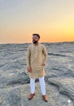 Presenting New Trending Kurta set for men wear - Image 3
