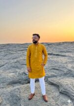 Presenting New Trending Kurta set for men wear - Image 8