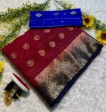 Presenting New Designer Mangalagiri silk saree collection - Image 9