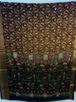 Presenting New Designer Printed Ajrakh mirror work Saree collection - Image 8