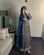 Presenting New Designer sequence & zari embroidered Anarkali Gown collection - Image 3