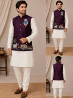 Presenting New Designer wedding wear unique Designer koti set collection - Image 4