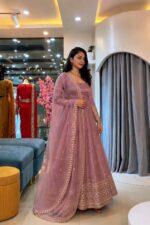 Presenting New Ethnic wear Designer Gown pant with dupatta set - Image 4