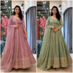 Presenting New Ethnic wear Designer Gown pant with dupatta set - Image 10