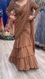 Ready to wear Lahenga saree collection - Image 4