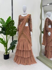 Ready to wear Lahenga saree collection
