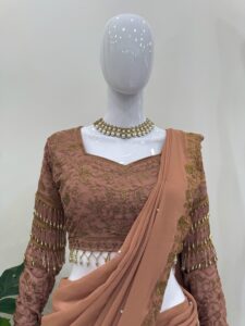 Ready to wear Lahenga saree collection - Image 8
